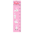Phyllis absolutely loves this growth chart filled with cute bunnies. She takes her height almost everyday!
