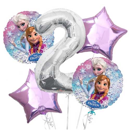 Amscan Frozen Latexballons | 10 Stück | Durchmesser 25,4 Cm | Für Frozen-Party, Geburtstag & Deko