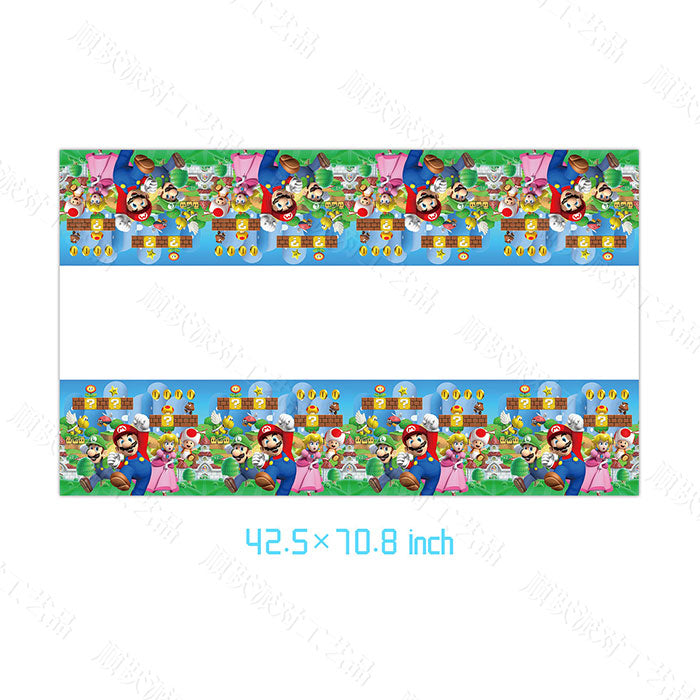 Mario World party table cover is a fun and easy way to add some excitement to your party. It's perfect for gamers of all ages, and it's sure to bring a smile to the face of anyone who grew up playing Mario games. So why not pick one up today and get ready to embark on a gaming adventure!