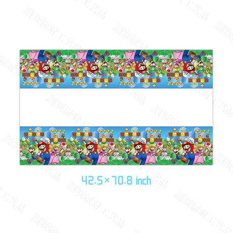 Mario World party table cover is a fun and easy way to add some excitement to your party. It's perfect for gamers of all ages, and it's sure to bring a smile to the face of anyone who grew up playing Mario games. So why not pick one up today and get ready to embark on a gaming adventure!