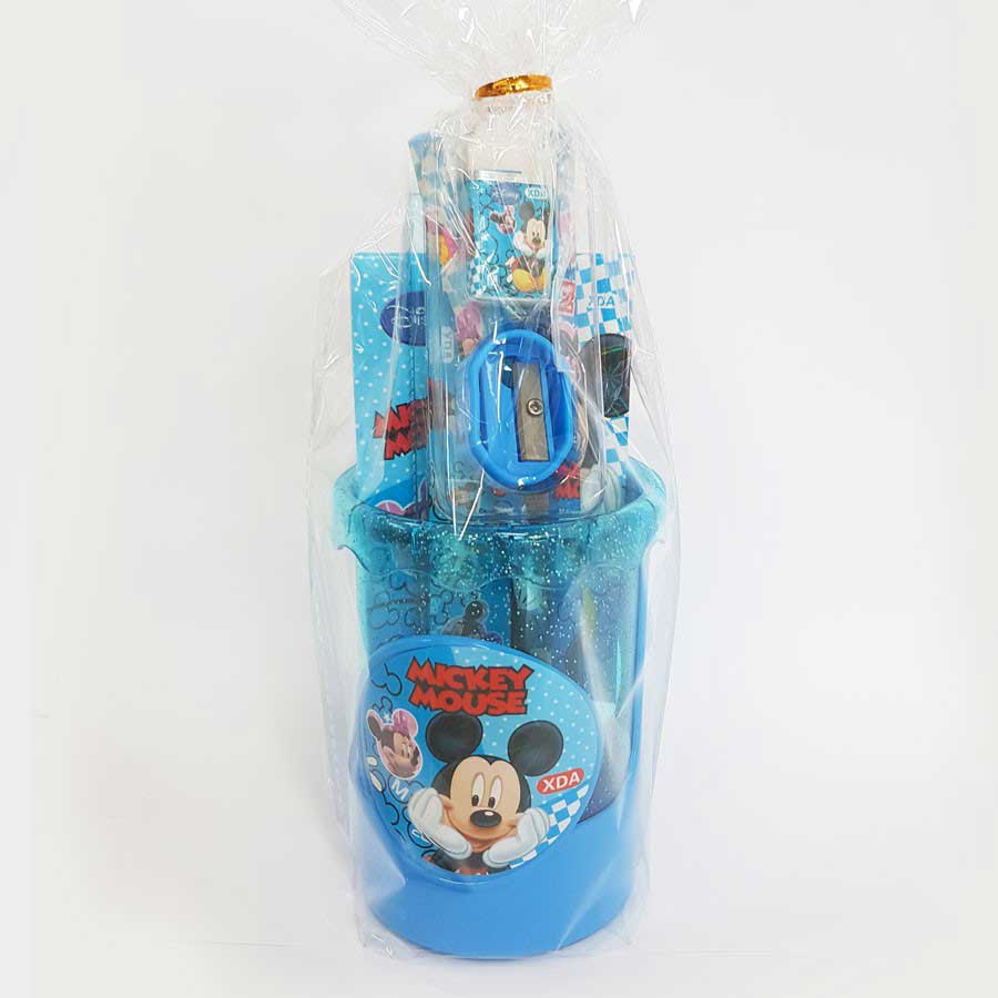 Load image into Gallery viewer, Mickey Stationery Set Kids stationery gift set. Pre-packed goody bag great as kids birthday party return gifts.
