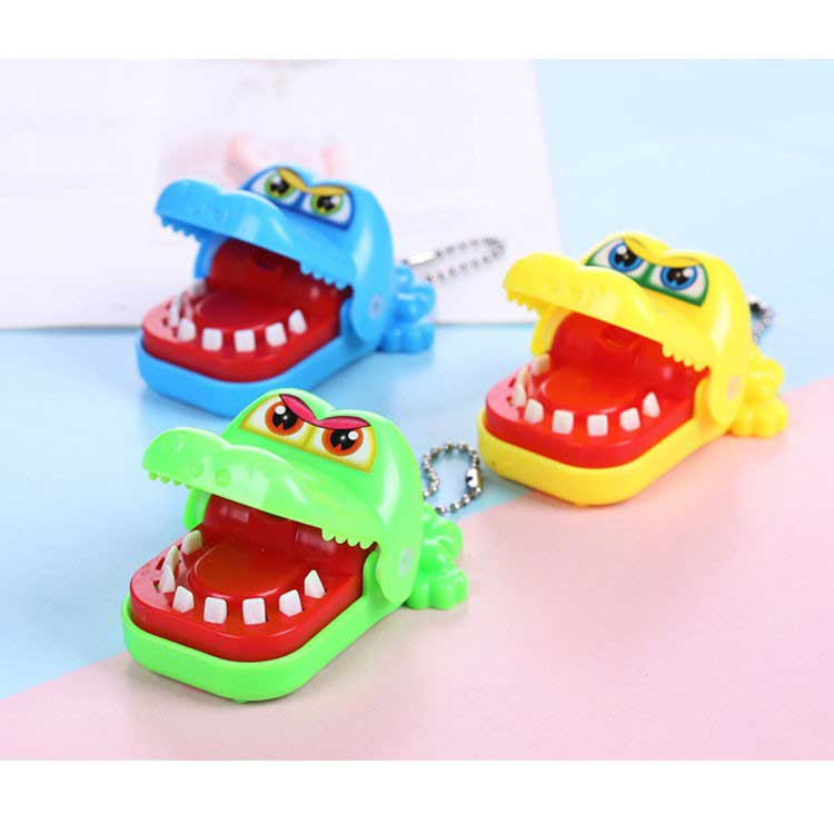 Crocodile Teeth Game in various bright colours.