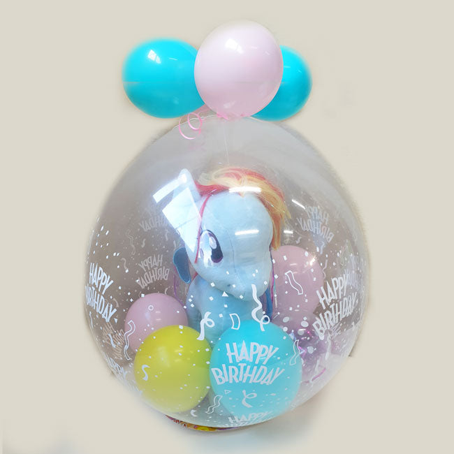 Toyland® My Little Pony Folienballon – Rainbow Dash Motiv Für Geburtstagspartys | Mit Helium Oder Luft Füllbar, Hält Bis Zu 1 Woche