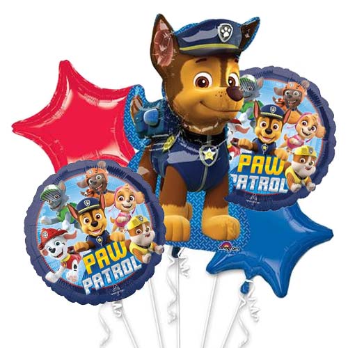 Paw Patrol Chase Balloon Bouquet