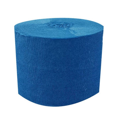 Peacock Blue Crepe Paper Party Streamer