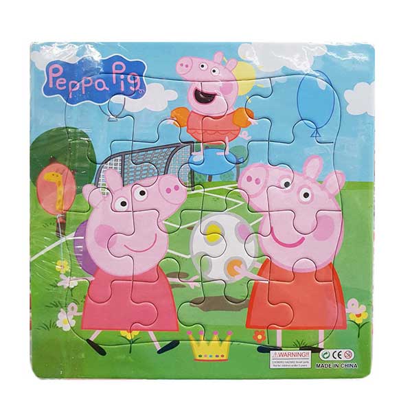 Peppa Pig Puzzle, featuring Peppa & George.