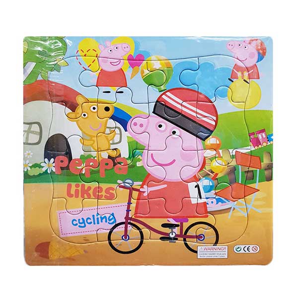 Peppa Pig Puzzle, featuring Peppa & George.
