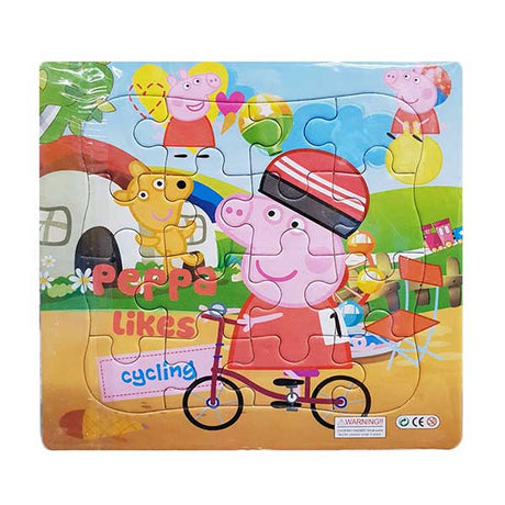 Peppa Pig Puzzle, featuring Peppa & George.