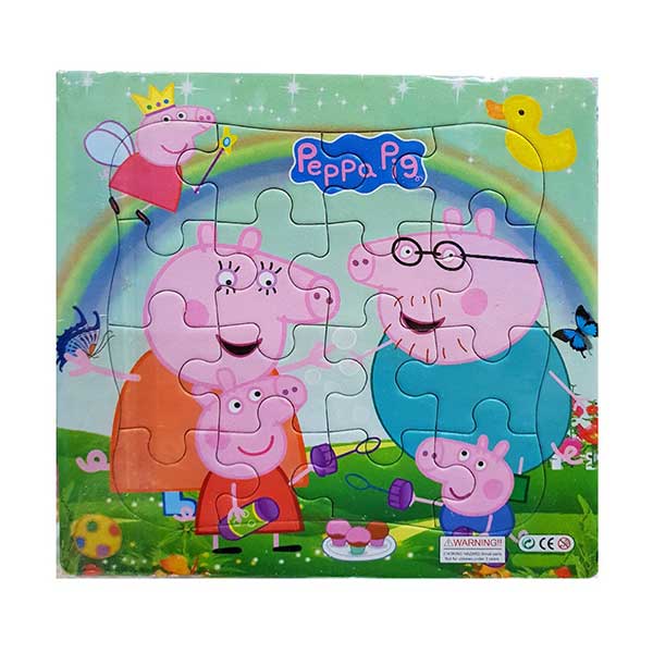 Peppa Pig Puzzle, featuring Peppa & George.