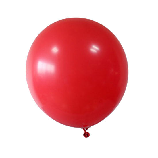 36 inch jumbo sized balloon in red to set up for your lively energetic themed garland or party backdrop.