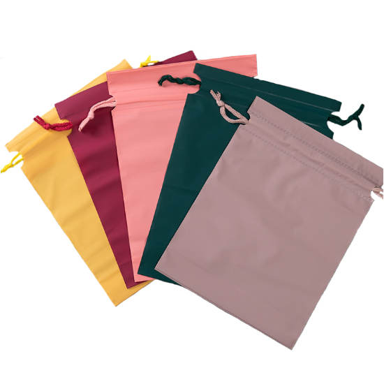 Drawstring Bags come in many colours.