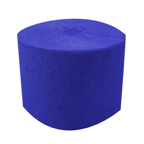 Royal Blue Crepe Paper Party Streamer