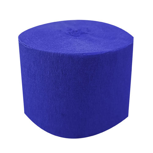 Royal Blue Crepe Paper Party Streamer