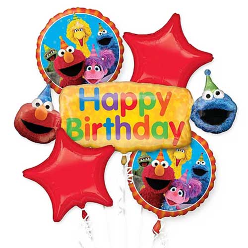 Sesame Street Balloon Bouquet