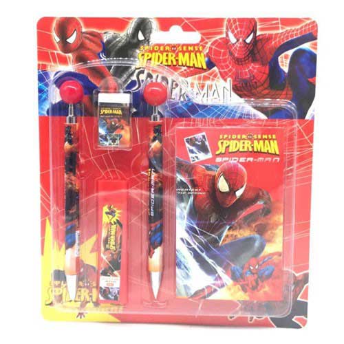 Spiderman Stationery Box Set - Great for the superheroes party fans!