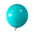 36 inch jumbo sized balloon in Macaron Turquoise to set up for your lively garden themed garland or party backdrop.