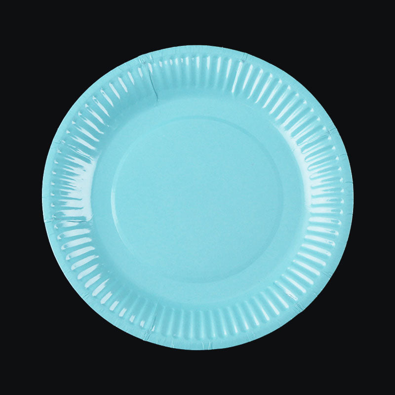 Tiffany Blue party plates for your classy dessert table set up. Serve your desserts in style!
