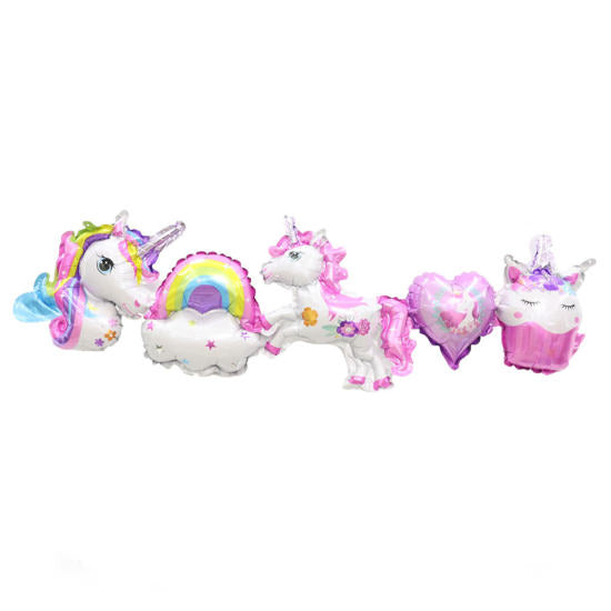 Cute Magical Unicorn Balloon Garland for party decoration