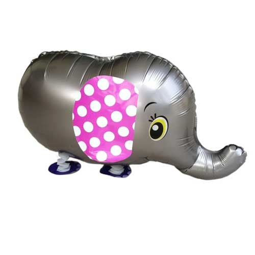 Walking animal balloon as an elephant