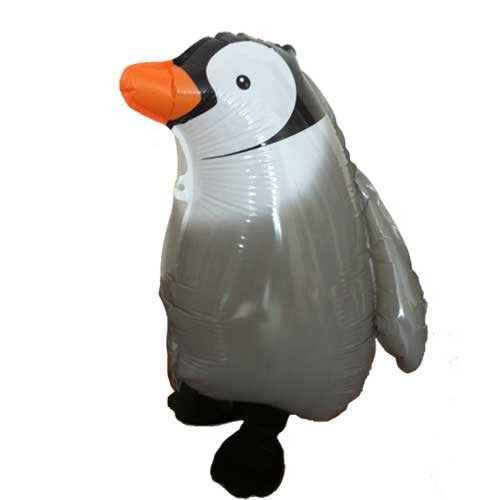 Load image into Gallery viewer, Walking Pet Penguin Balloon with Helium.
