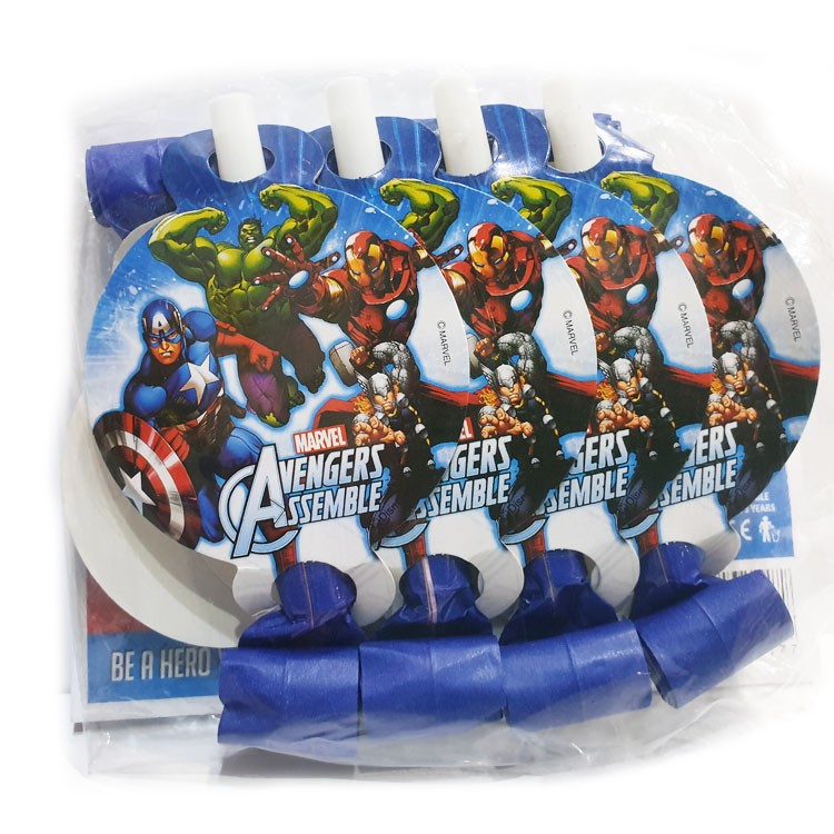 Avengers Endgame favors with all the superheroes in it.