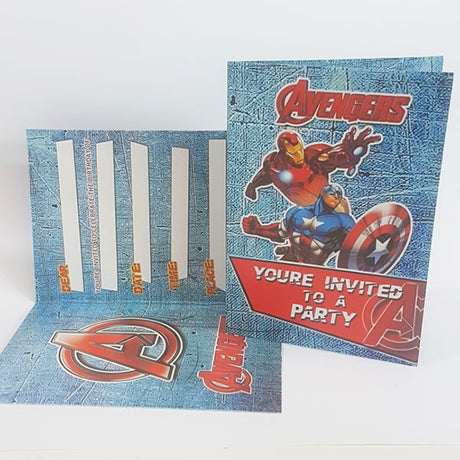 Write an invitation to your friend to make it a special invitation to your superhero birthday party!