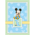 Lovely loot bags with a blue background featuring the adorable Baby Mickey Mouse.
