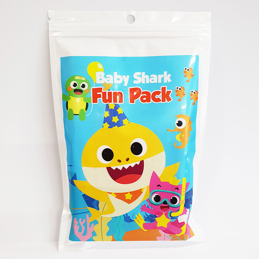 Baby Shark Doo Doo Doo Doo... A perfect favour gift pack to mark the fun and interesting Birthday Party. 