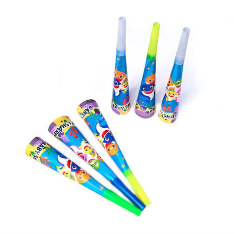 Blow horns are a great way to celebrate the birthday!