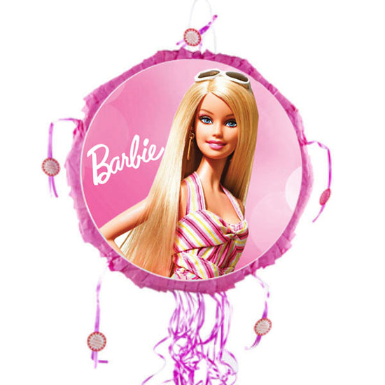 Barbie Doll themed pinkish party pinata