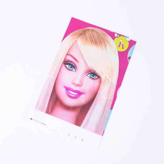 Load image into Gallery viewer, Barbie Doll party table cover decoration kit.
