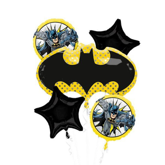 Super Cool Batman Logo Balloon Bouquet!