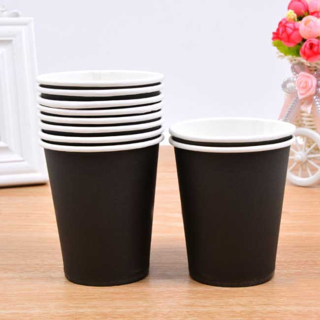 It all starts with color! Our Classy Black coloured 9oz hot/cold cups make party set up and clean up a snap. Great kit for serving cake. 21st Birthday popular item.