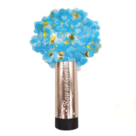 Blue Gender Reveal Confetti Popper