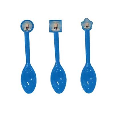 Boss Baby party spoons - Fun cutlery for your party guests. Completes the table setup for the party!