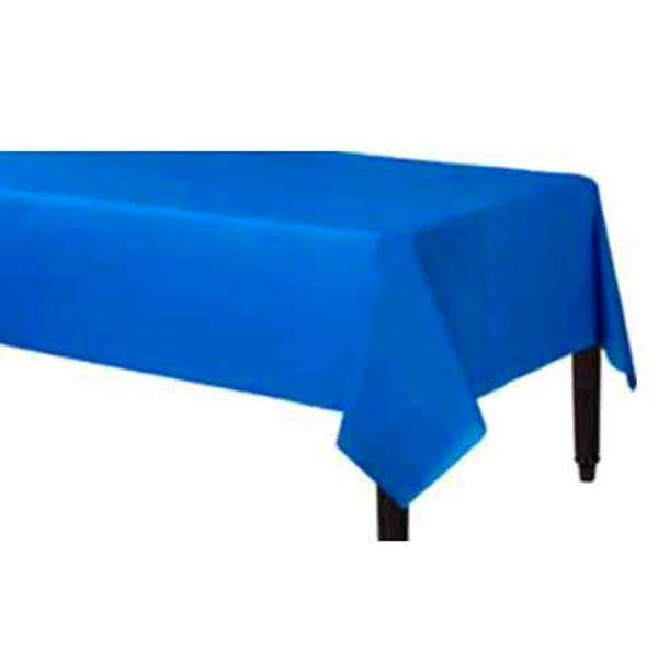 Dark blue tablecover for the party decoration