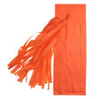 Dark Orange Party Paper Tassels
