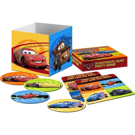 What a game that involves so much. Get ready for the Scavenger hunt in Disney Cars style!