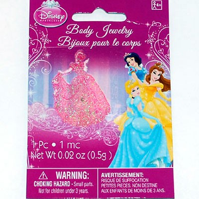Cool stick sheet for the face or body. Glitter on like what a princess should be!