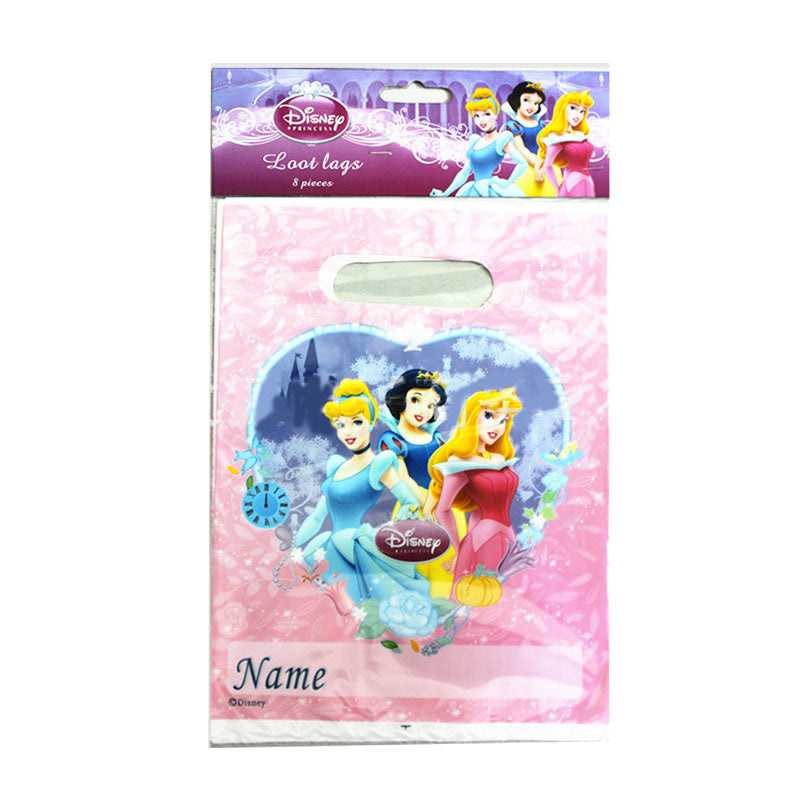 Lovely Disney Princess Goodie Bags for you to pack the favors. Featuring the all-time favourites Cinderella, Snow White and Sleeping Beauty.