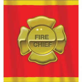 Load image into Gallery viewer, Decorate your party while keeping the tabletop nice &amp;amp; clean. Plastic.  Each package contains (1) FIREFIGHTER PLASTIC TABLECOVER 54X108IN..
