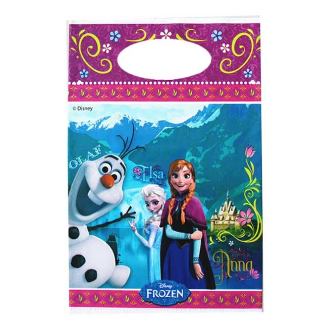 Frozen Treat Bags for you to pack all the nice goodies into the goody bag for your friends to take home.