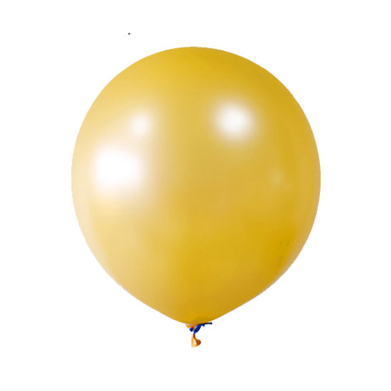36 inch jumbo sized balloon in Classic Gold to set up for your lively elegant themed garland or party backdrop.