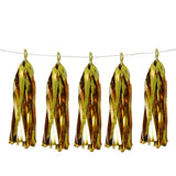Gold Party Foil Tassels