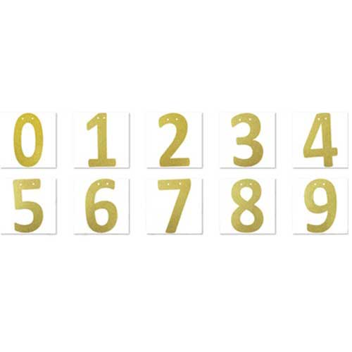 Add in die-cut number to mark a special date or anniversary, or the birthday age.