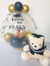 Graudation Bear comes in Brown, Cocoa and Beige.