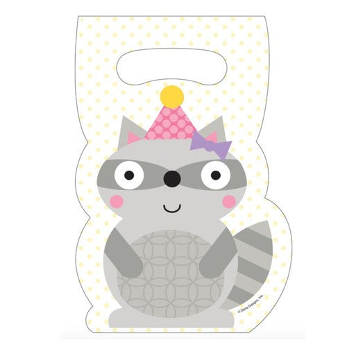 Have great fun with party treat bags - cute woodland animals