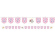 Decorate your sweet Happi Woodlands animal themed party place with this ribbon banner, take some great pictures for your cake cutting sessions.