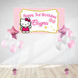 Hello Kitty Banner and Balloon Decoration set.