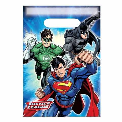 Get ready for your Superheroes Party with Superman, Batman, Flash and Green Lantern